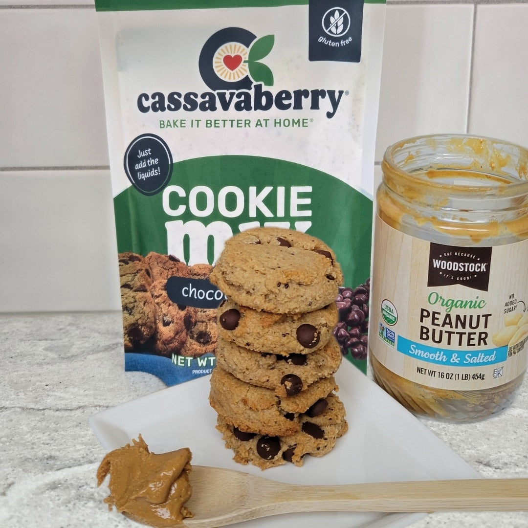 Gluten-Free Peanut Butter Chocolate Chip Cookies
