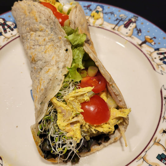 Jackfruit Salad Wrap