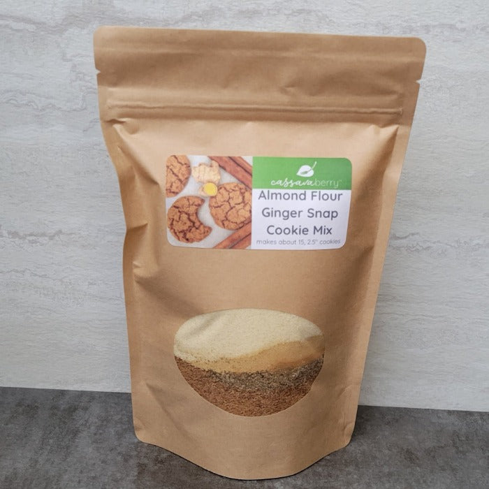 Grain-Free, Gluten-Free, Vegan, Ginger Snap Cookie Mix package