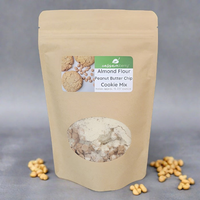 Almond flour Peanut Butter Chip Cookie Mix package.